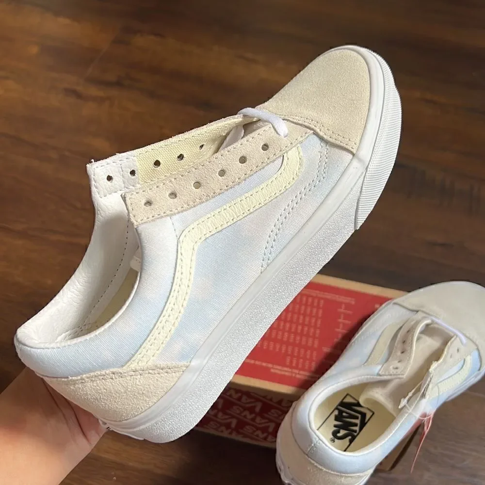 Vans old skool women size6.5 bleach wash